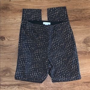 H&M Black & Brown Snakeskin Pants